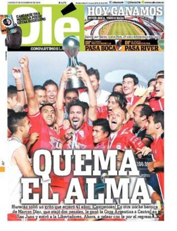 Portadas de la prensa deportiva