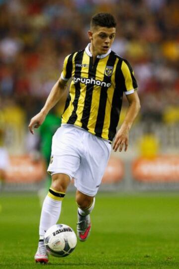 32. Milot Rashica (Kosovo). Es delantero y juega en el Vitesse de Holanda. 