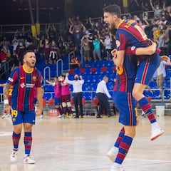 El Barça remonta la eliminatoria y deja fuera al Movistar Inter