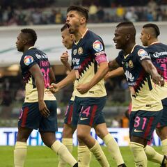América tiende a llegar a los Clásicos arriba de Chivas