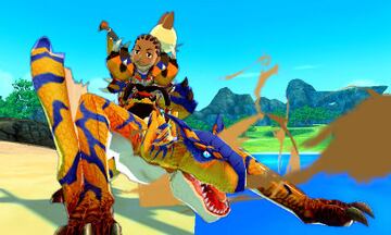 Captura de pantalla - Monster Hunter Stories (3DS)