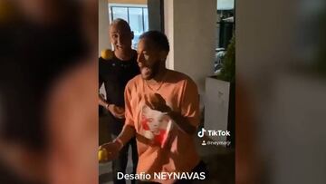 El challenge de Neymar que le puso esta cara a Keylor Navas