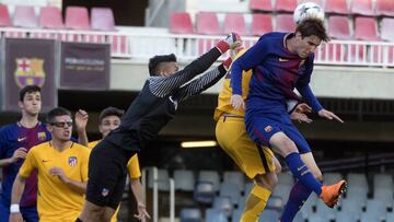 13/ 03/18 UEFA YOUTH LEAGUE MINI ESTADI
PARTIDO DE CUARTOS VUELTA
BARCELONA - ATLETICO DE MADRID
JUAN MIRANDA