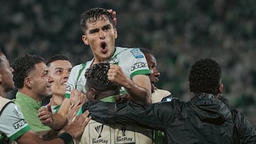 Atlético Nacional venció a DIM en al fecha 5 de los cuadrangulares semifinales de la Liga BetPlay.