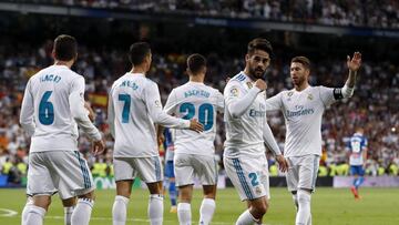 01/10/17 PARTIDO PRIMERA DIVISION
REAL MADRID - ESPANYOL
PRIMER GOL ISCO 1-0 ALEGRIA