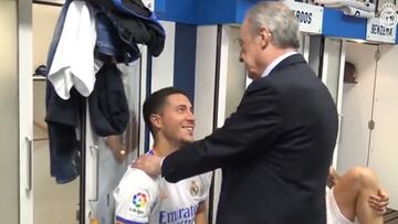 Los saludos de Florentino a la plantilla: los de Isco, Hazard y Mendy son los más comentados