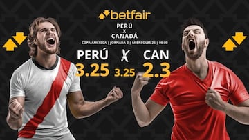 Pronósticos Perú vs. Canadá: horario, TV, estadísticas y clasificación