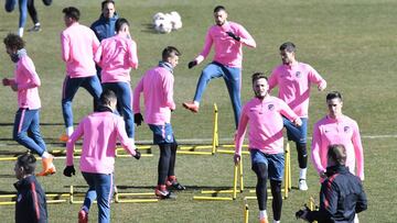 21/02/18 ENTRENAMIENTO ATLETICO DE MADRID GRUPO