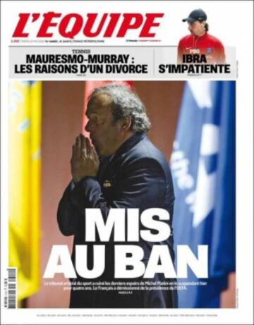 Portadas de la prensa mundial