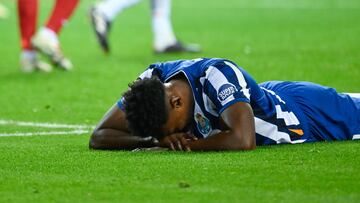 Samu, en el partido contra el Olympiacos de la última jornada.