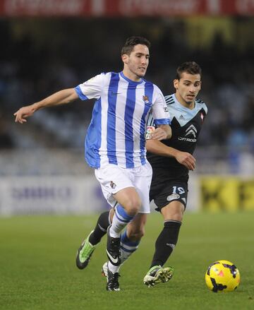 Joseba Zaldua es cantera del conjunto vasco y ha estado únicamente fuera una temporada cuando estuvo cedido en el Leganés. 