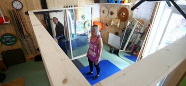 Entrenamiento de kickboxing a salvo del COVID-19