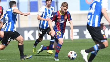 Los azulgrana tuvieron más pegada en el derbi de filiales