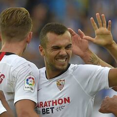 1x1 del Sevilla: Jordán firma el tercer triunfo seguido fuera