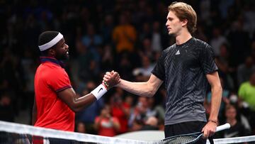 Cinco de cinco para Zverev: vence a Tiafoe en Viena