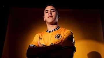 Enso González, extremo paraguayo del Wolverhampton inglés. el Mallorca se interesa por el jugador de Asunción.