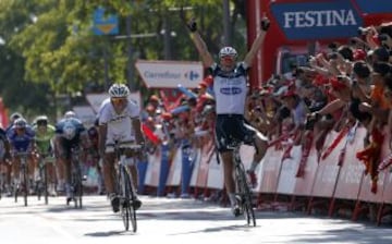 Séptima etapa entre Almendralejo y Mairena de Aljarafe. Stybar ganador de la etapa.
