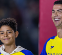 Cristiano Ronaldo asiste al entrenamiento de su hijo con Al Nassr