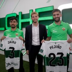 Pejiño y Jairo creen en el ascenso del Elche