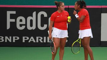 Chile cae ante Colombia y sufre su primera derrota en la Fed Cup