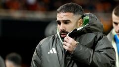 Carvajal testó su rodilla en Londres y superó la prueba