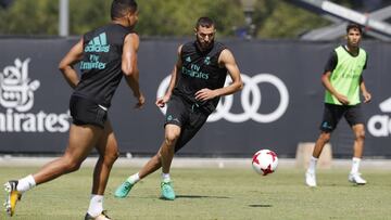 Benzema ya se entrena para estar a tope a la pretemporada, como ya hiciera el a&ntilde;o pasado cuando lleg&oacute; a Estados Unidos.