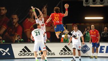 Antonio García con la Selección,
