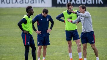 Balenziaga en Lezama con Ziganda.