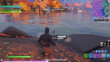 Completamos el desafío pescando en el Lago Corazón