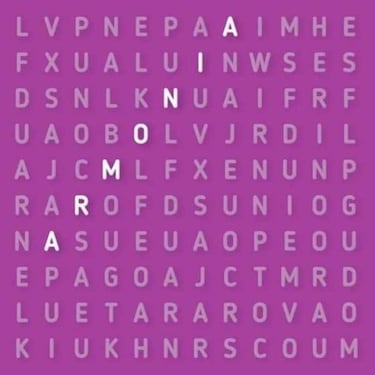Reto visual: ¿Puedes encontrar la palabra oculta entre las letras?