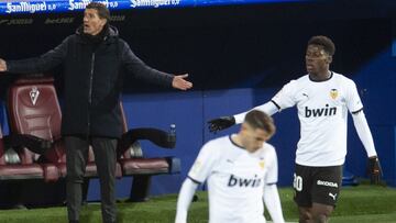 07/12/20 PARTIDO PRIMERA DIVISION
 EIBAR - VALENCIA
 JAVI GRACIA 