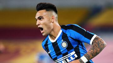 Lautaro: "Trato de dar el 110% para el Inter, siempre lucho..."