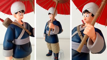 Goku está irreconocible en esta imponente figura de uno de los momentos más tiernos de ‘Dragon Ball’