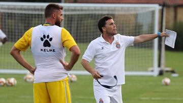 Rubi: "David López tiene ganas de quedarse en el Espanyol"