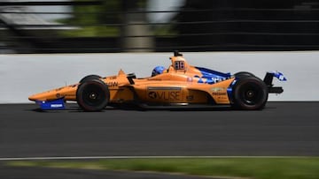 Resumen Libres 4 de la Indy 500 2019: Alonso mejoró al final