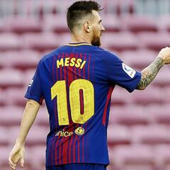 Un solo de Messi sin ovación