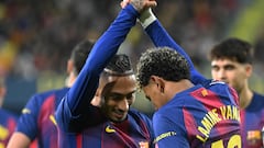 Aprobados y suspensos del Barcelona ante el Villarreal: Raphinha y Lamine, una sociedad imbatible