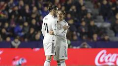 Modric se entrena ya con el grupo y Bale lo hace en solitario