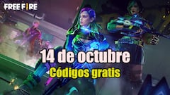 Códigos Free Fire de hoy 14 de octubre de 2021; todas las recompensas gratis