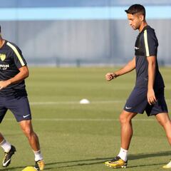 El Málaga de Míchel regresa a los entrenamientos