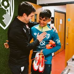 Iraola pesca en Argentina