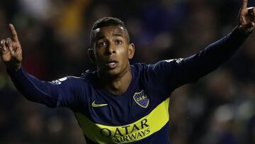 Sebasti&aacute;n Villa, jugador de Boca Juniors