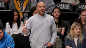 Jordi Fernández, entrenador de Brooklyn Nets.