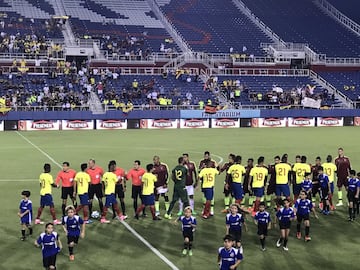 Venezuela vs Ecuador. Partido amistoso en Boca Ratón, Florida. 