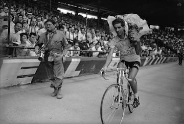 Federico Mart¨ªn Bahamontes ganador del Tour de Francia de 1959.