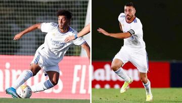 Edgar Pujol y Mario Gila, canteranos blancos nacidos en Barcelona.