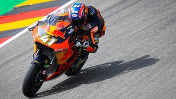 Brad Binder en Alemania.