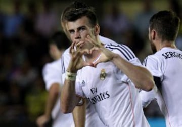 Villarreal - Real Madrid. Gareth Bale en su primer partido con los blancos.