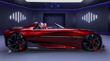 MG Cyberster Concept: un auto convertible eléctrico con mucho poder y tecnología