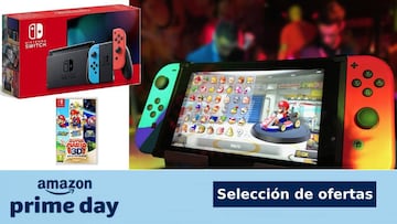Amazon Prime Day: Nintendo Switch a un precio mínimo histórico